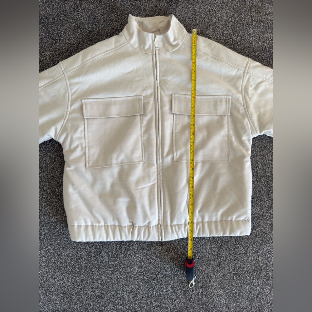 Women's Cream Jacket - Picture 6 of 9